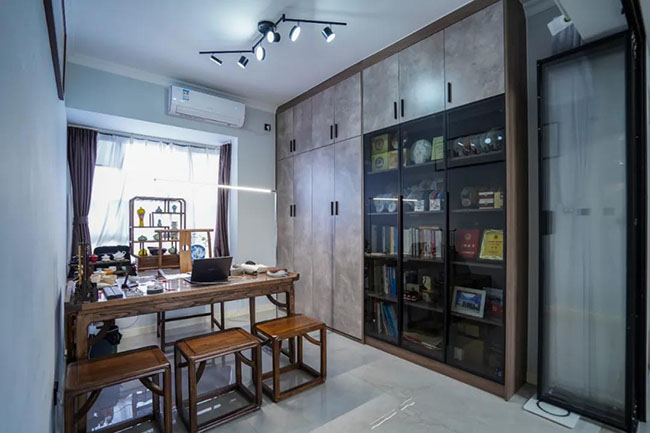 117㎡大三居，體驗(yàn)新現(xiàn)代風(fēng)格的閑情逸致生活